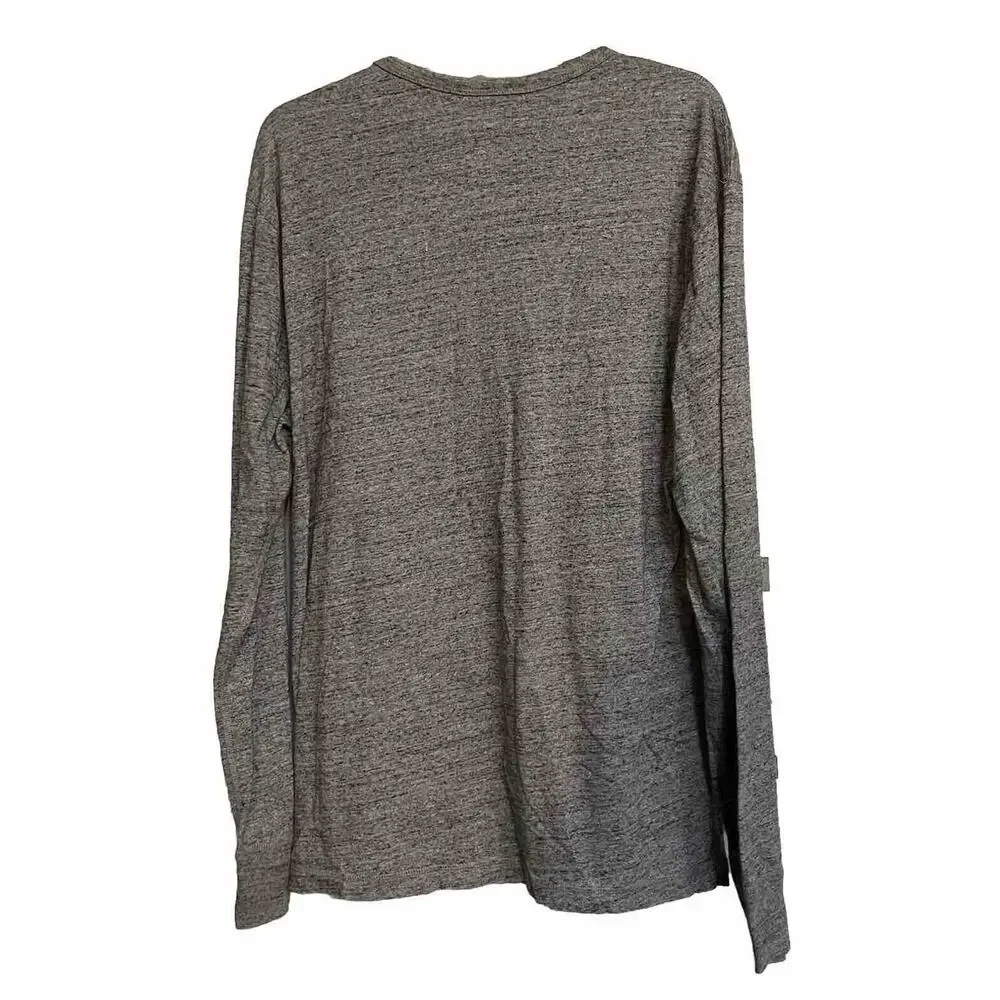 J Crew Shirt Henley Long Sleeve‎ Buttons Casual 100% Cotton Loungewear Mens XL